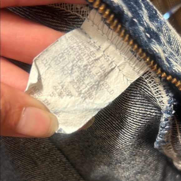 Paris Blues Acid Wash Mini Dress in Faded Blue - Picture 5 of 7